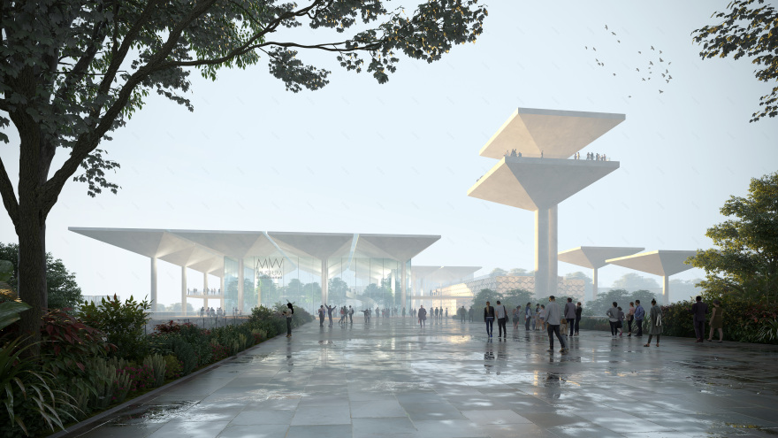 深圳红树林湿地博物馆方案设计及建筑与景观专业初步设计·红树十二境丨中国深圳-95