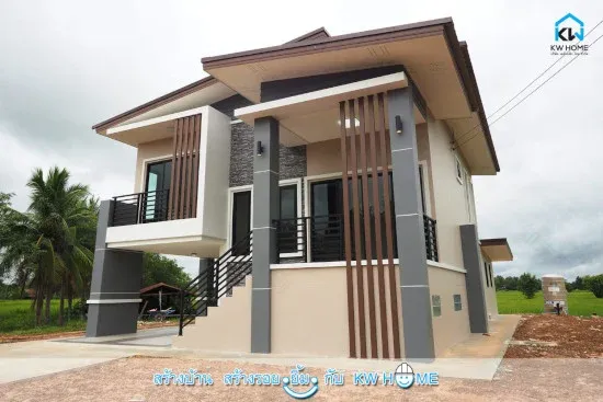 24款2021年双面斜顶简约住宅设计案例丨Ali Said(毕业于哈桑uddin大学建筑系)-17