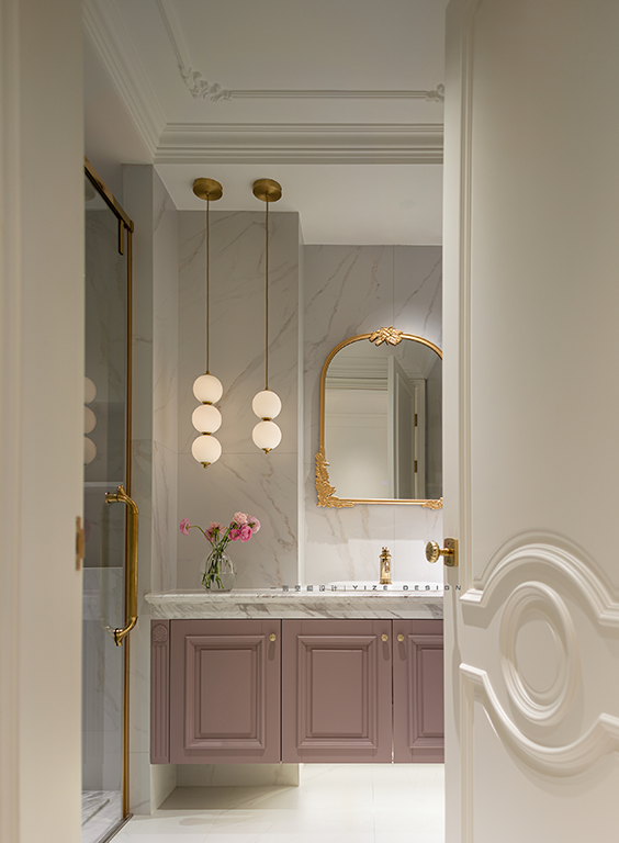 简约法式风格私宅设计丨中国杭州丨赵艺哲设计工作室-35