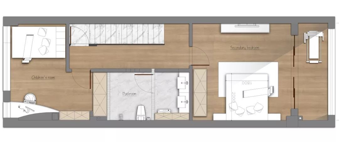 80万搞定260㎡别墅,度假风仙气来袭!屋主教你如何“装修理财”-11
