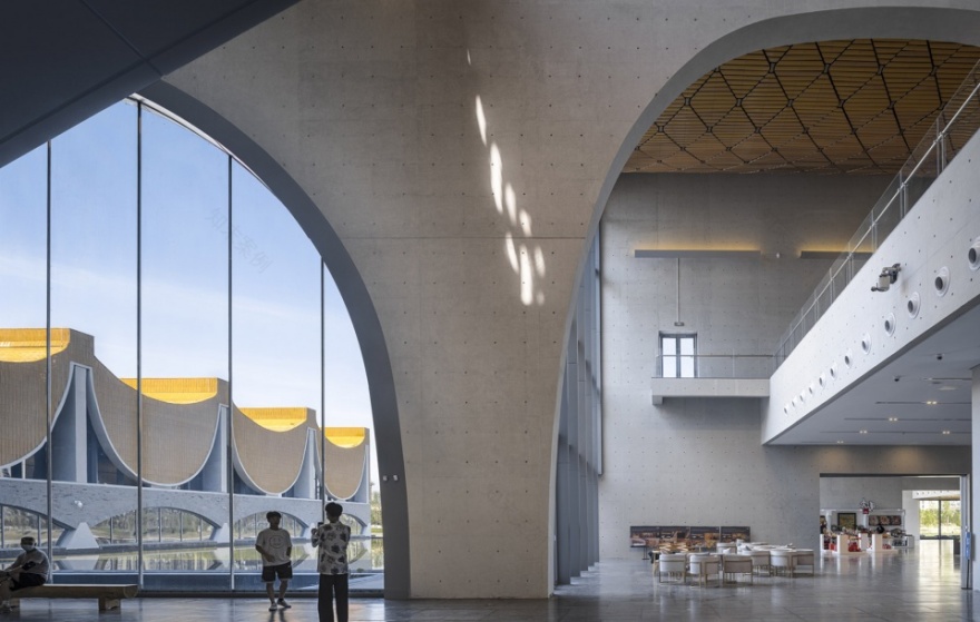 隋唐大运河文化博物馆 | 古今文明对话的现代建筑典范-40