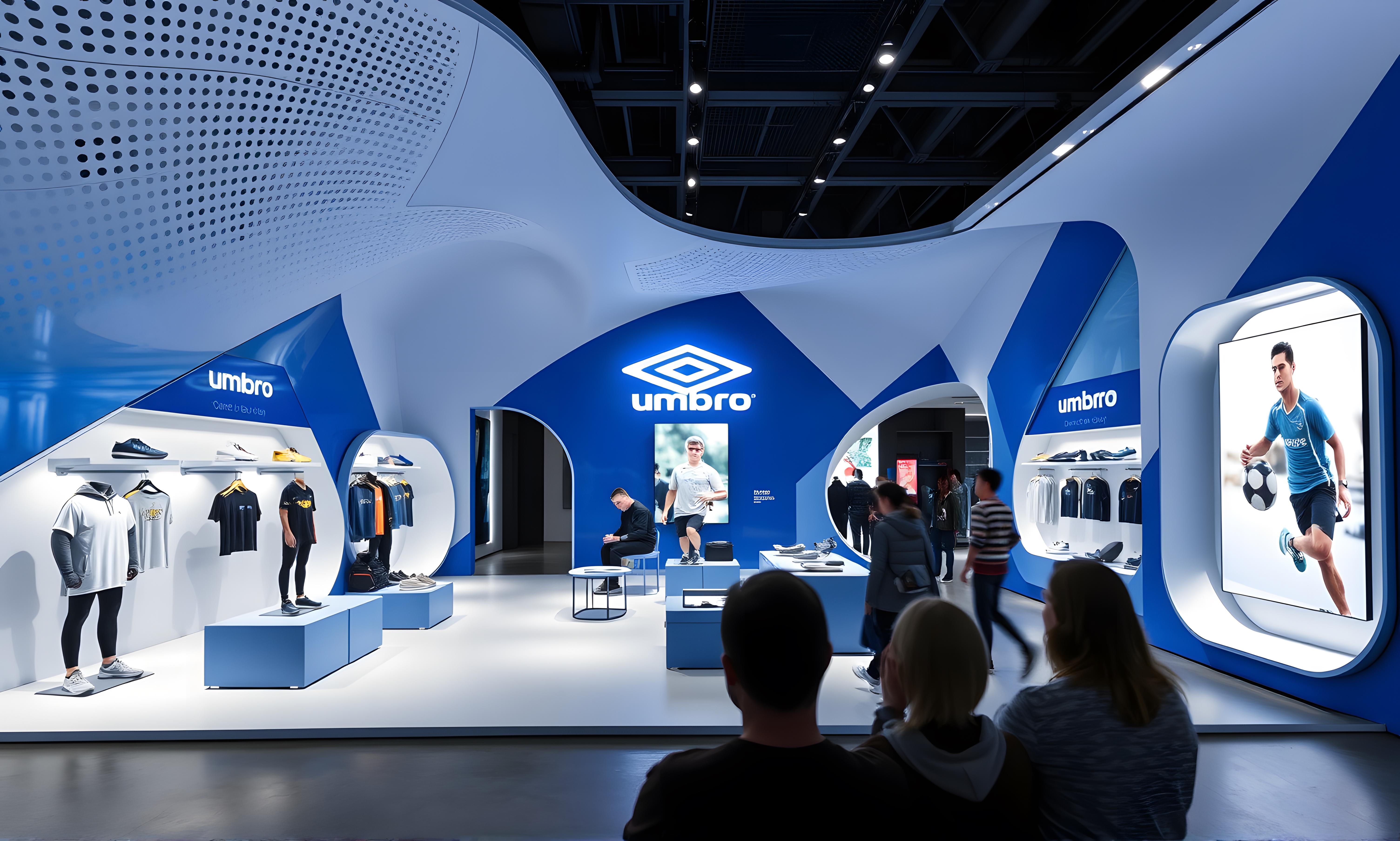 Umbro Exhibition, Store, and Exclusive Shop Design-21