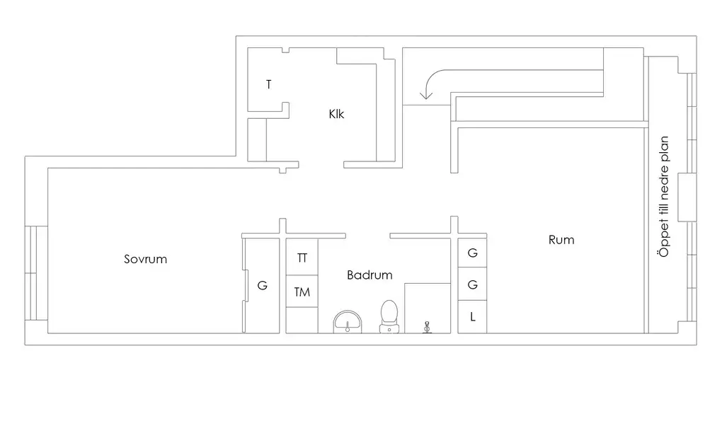 瑞典船厂改造的独特家庭阁楼-36