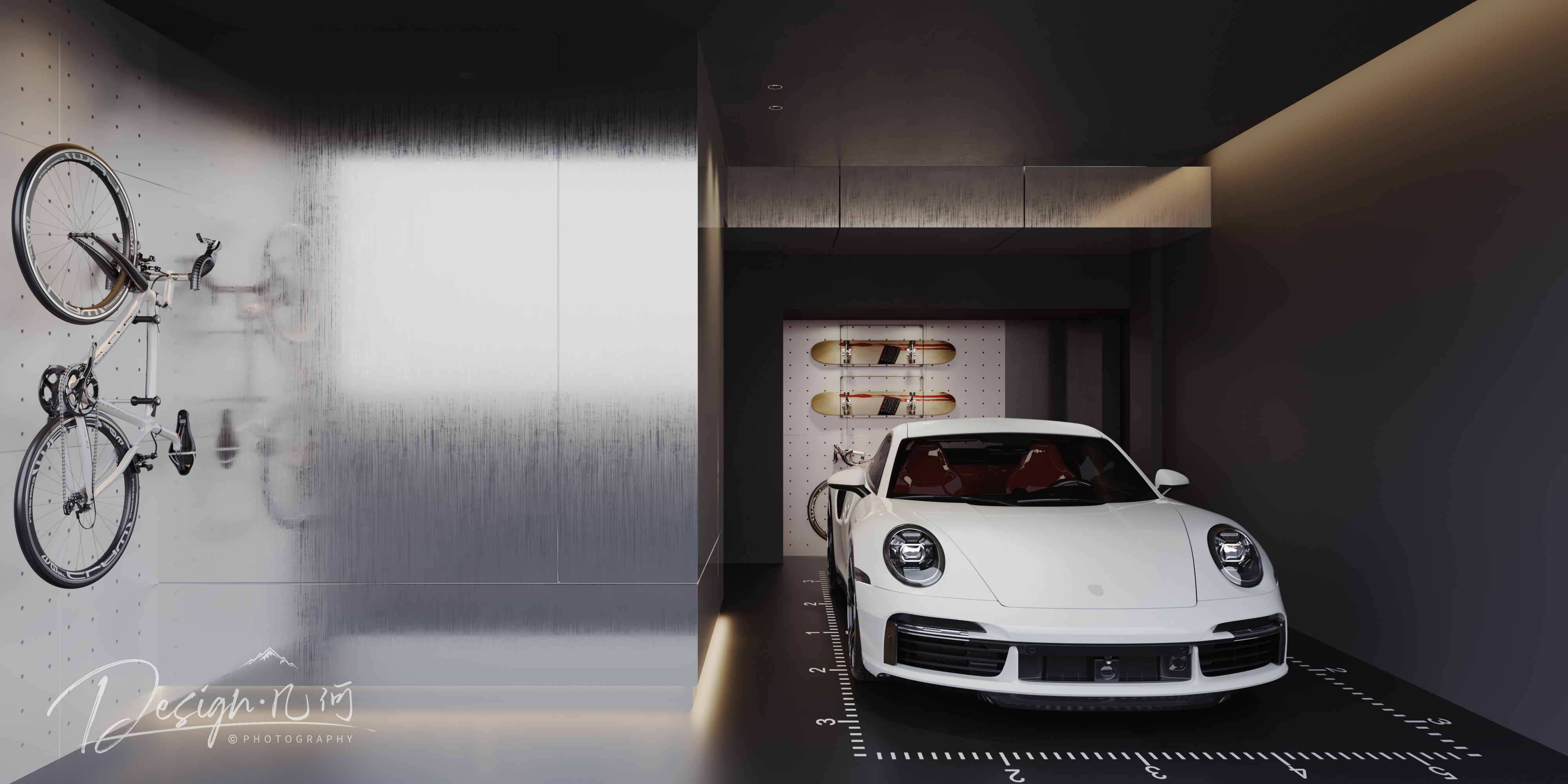 几何空间视觉表现 | 国建翠园现代客餐厅-25