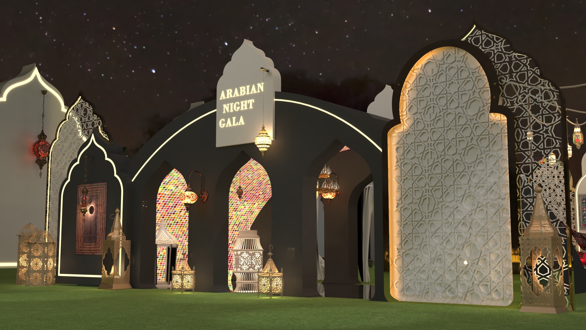 ARABIAN NIGHT GALA EVENT（阿拉伯之夜晚会活动）-5