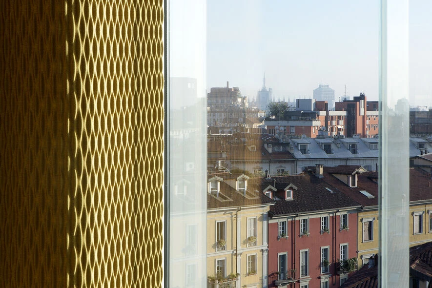 米兰办公室的 3D 纺织声学设计-6