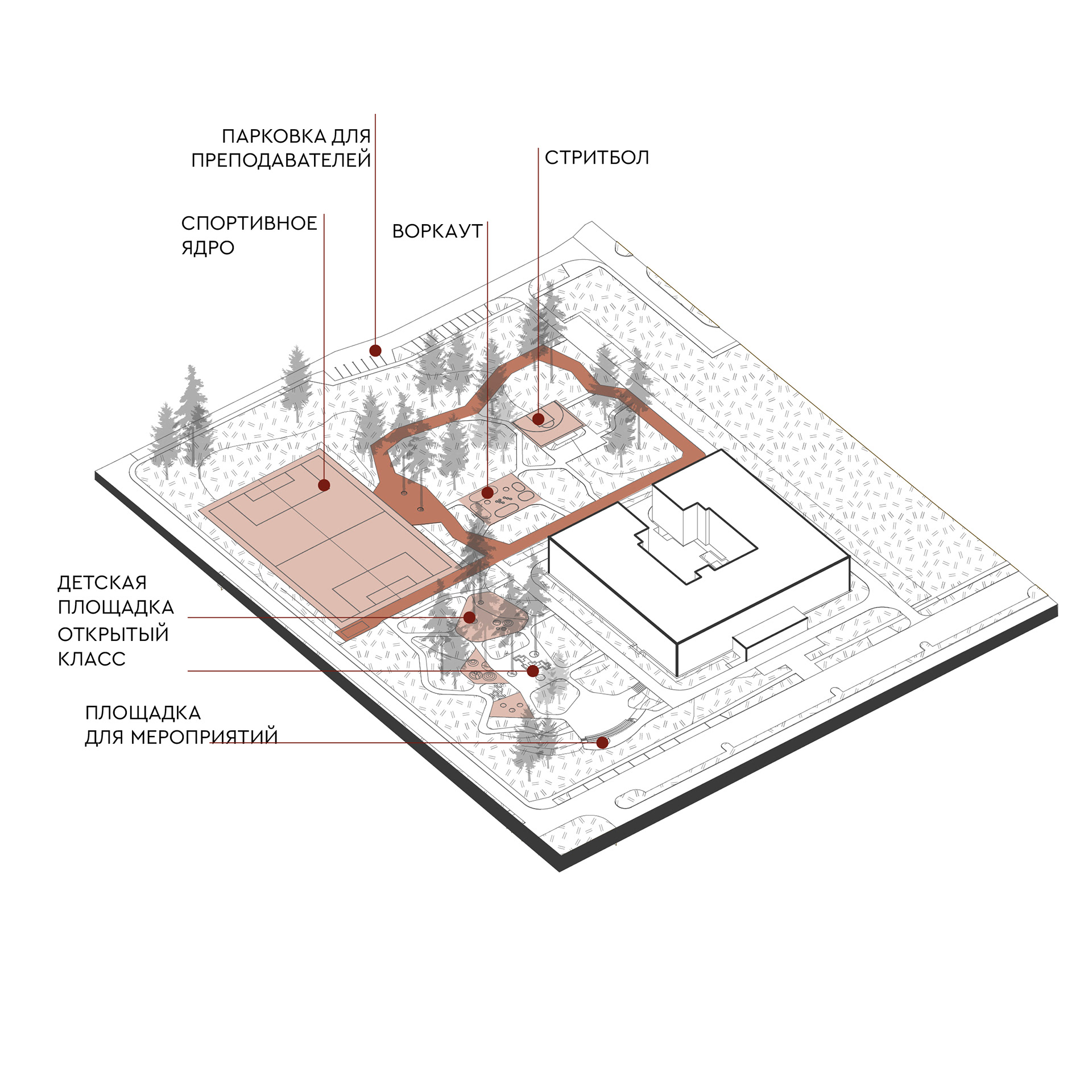 Школа "Столичный" 中学丨俄罗斯伊热夫斯克丨LAMP 工作室-9