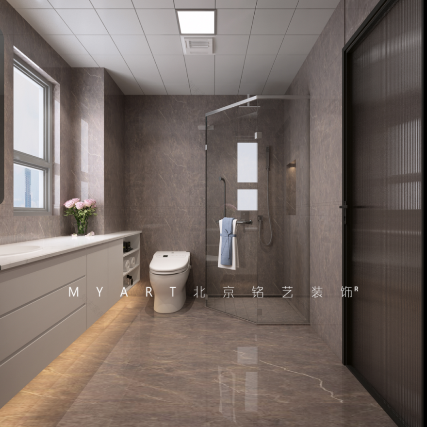 现代美学打造 170 平宽敞明亮家-34