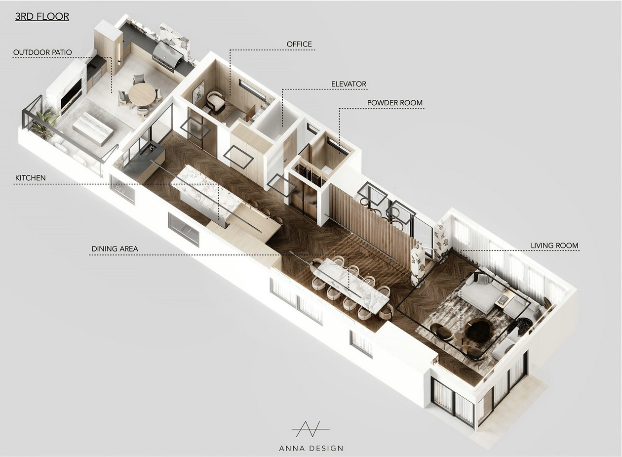 高级灰色系住宅设计-27