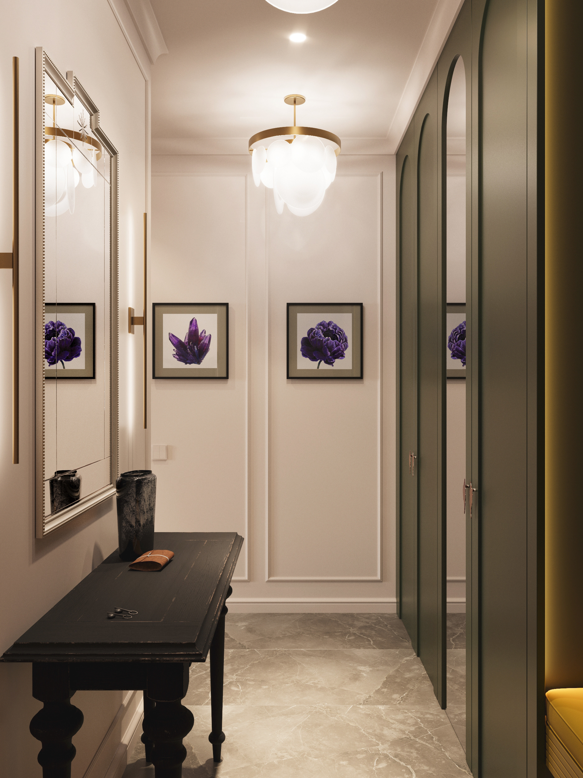 “НЕОНОВАЯ ОСЕНЬ”公寓室内设计-22