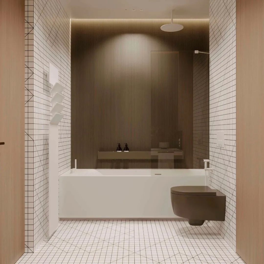 原木浅色系现代极简住宅设计-31