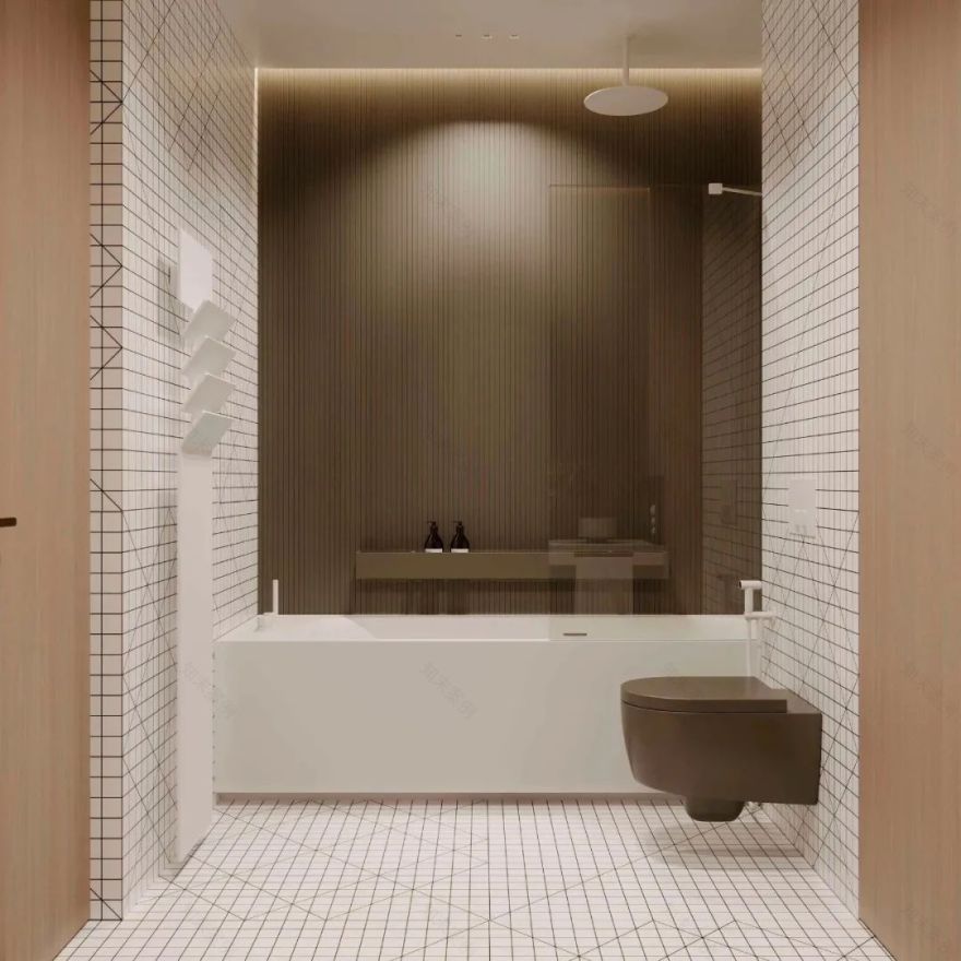 原木浅色系现代极简住宅设计-31