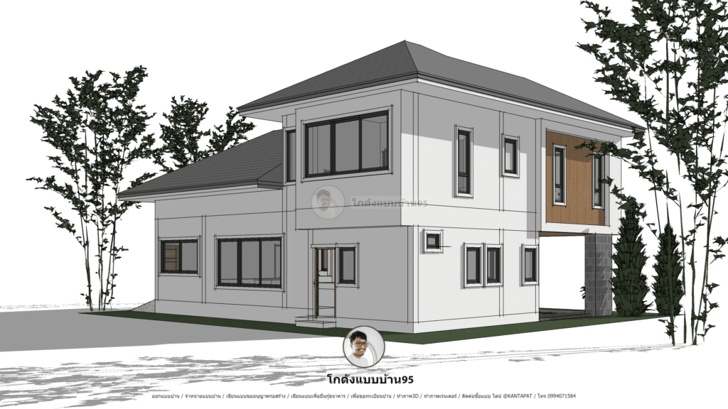 半层房屋 P  2422 设计方案-35