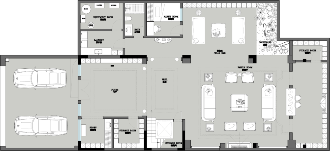 金地九玺简欧别墅丨西安锐格惟辰装饰工程有限公司-11