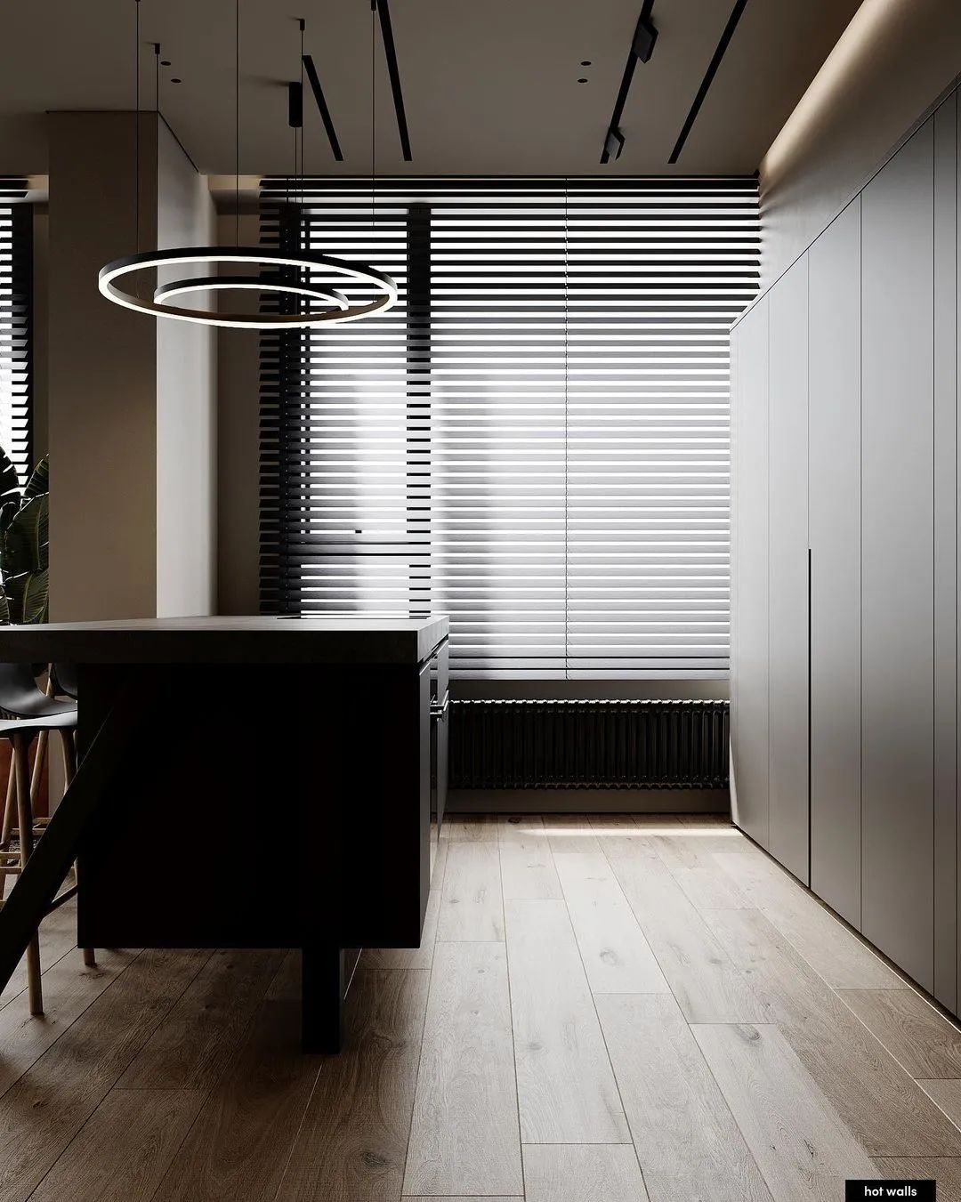 灰木色高级感住宅丨Hot Walls-16