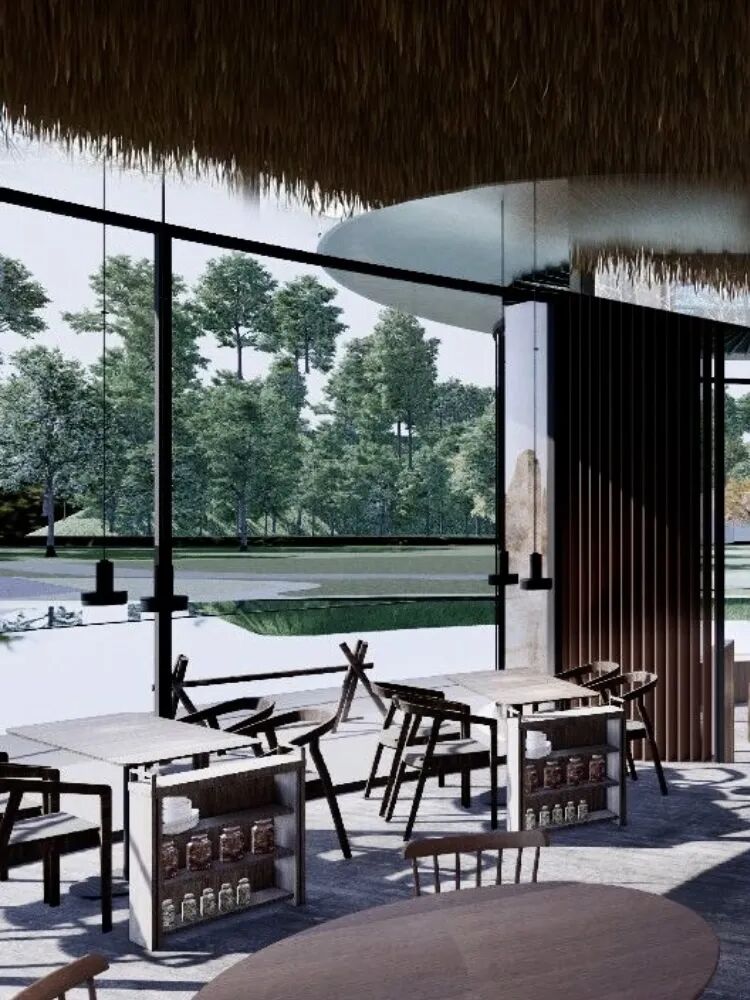 【HTD设计】乡野自然体验餐厅-35