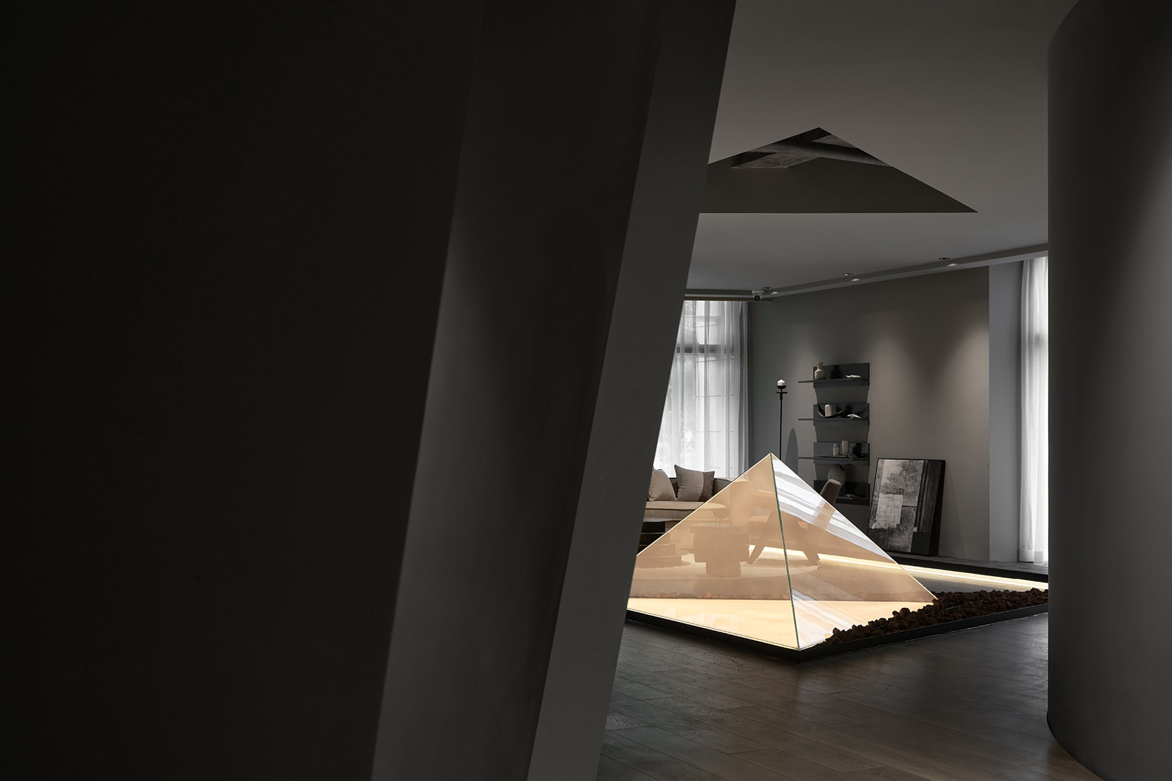 国立酒业办公会客厅丨中国杭州丨泛域设计-108