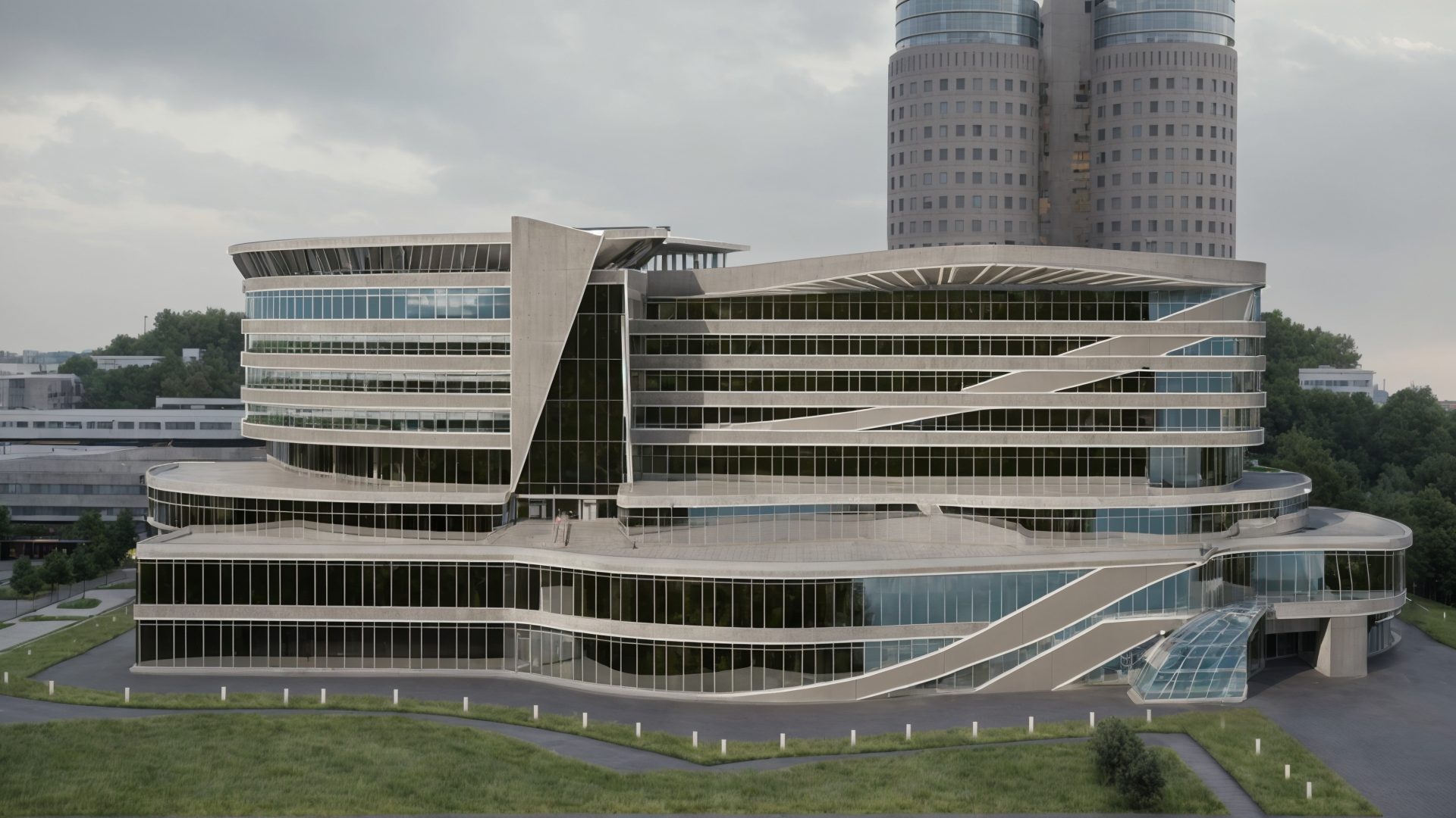 Commercial & Business Center Visualization-2