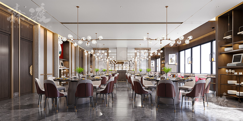 北国饭店美壹城店丨中国揭阳丨森渡空间设计-8