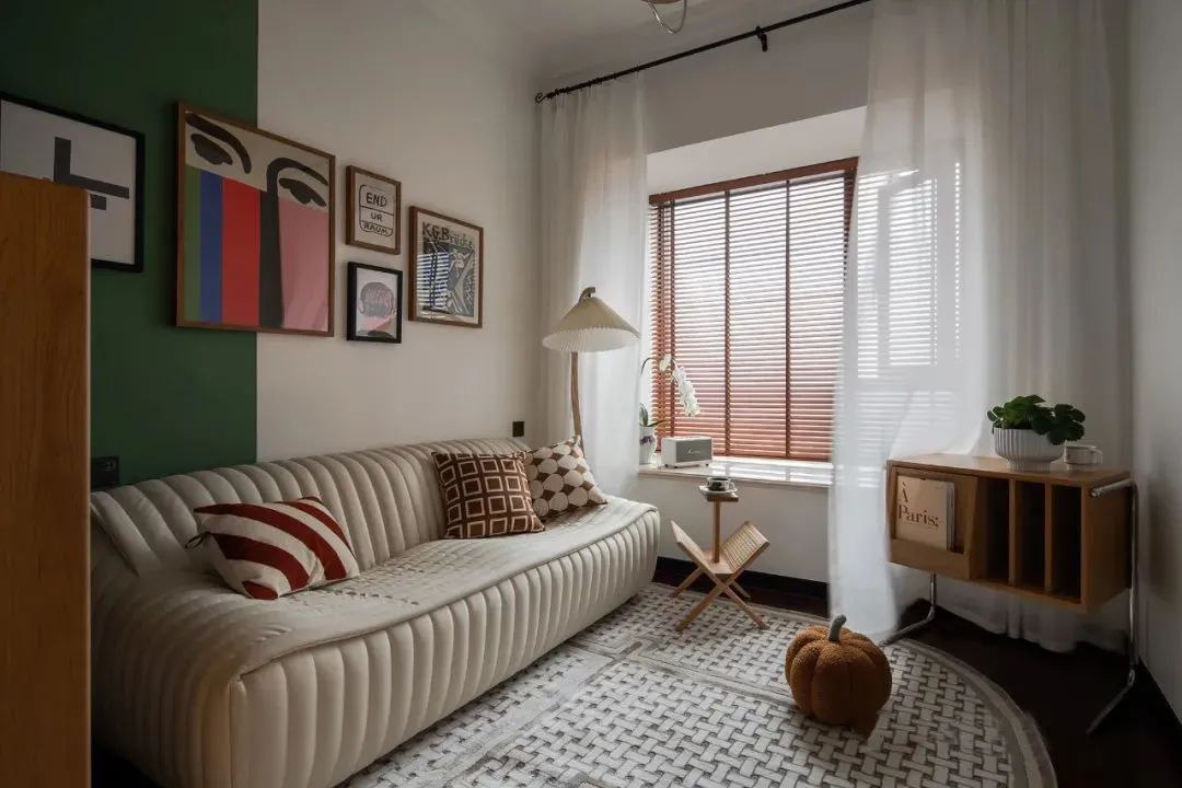 复古混搭风装修案例-81