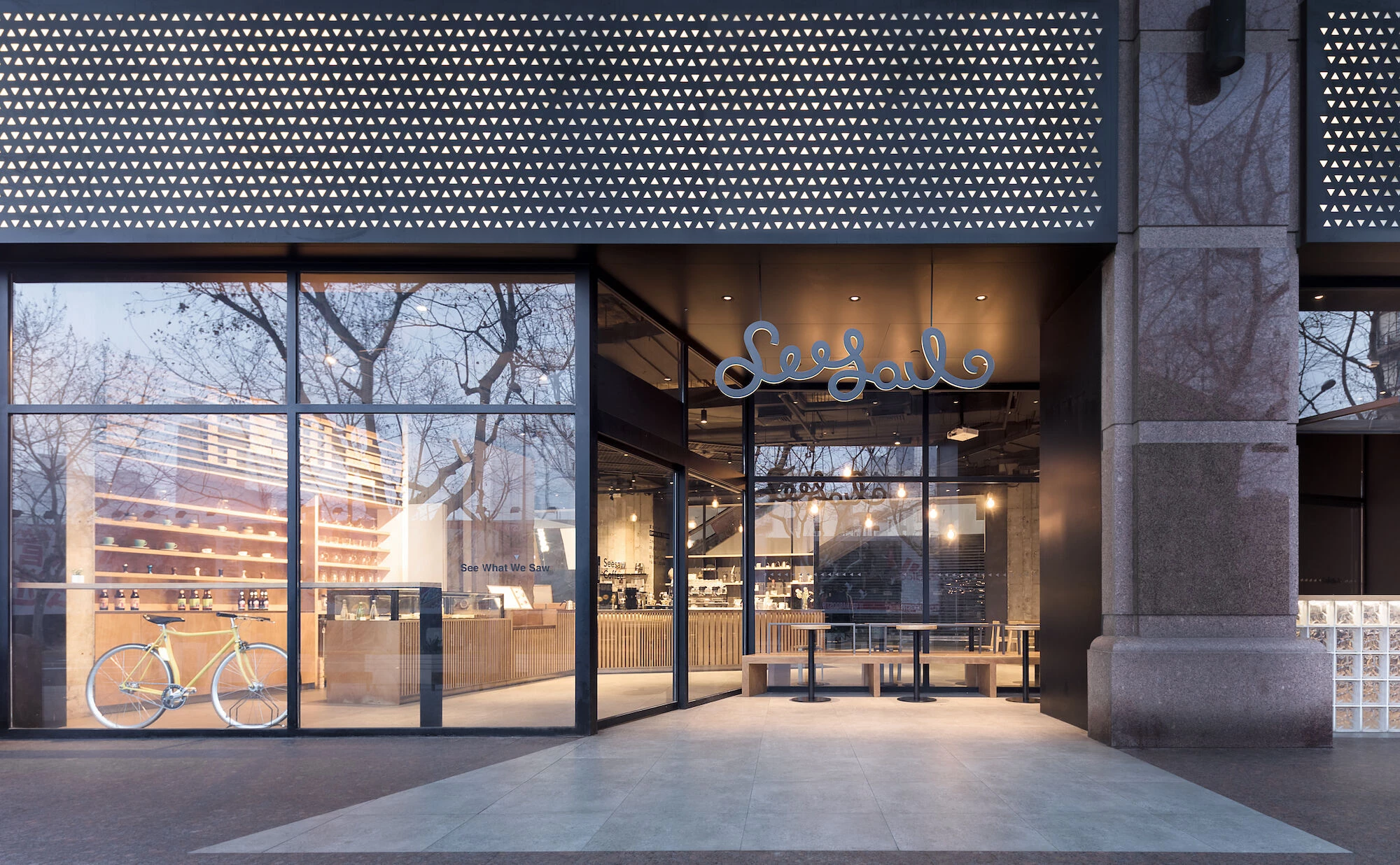 跷跷板咖啡淮海 755丨中国上海丨Nota Architects-5