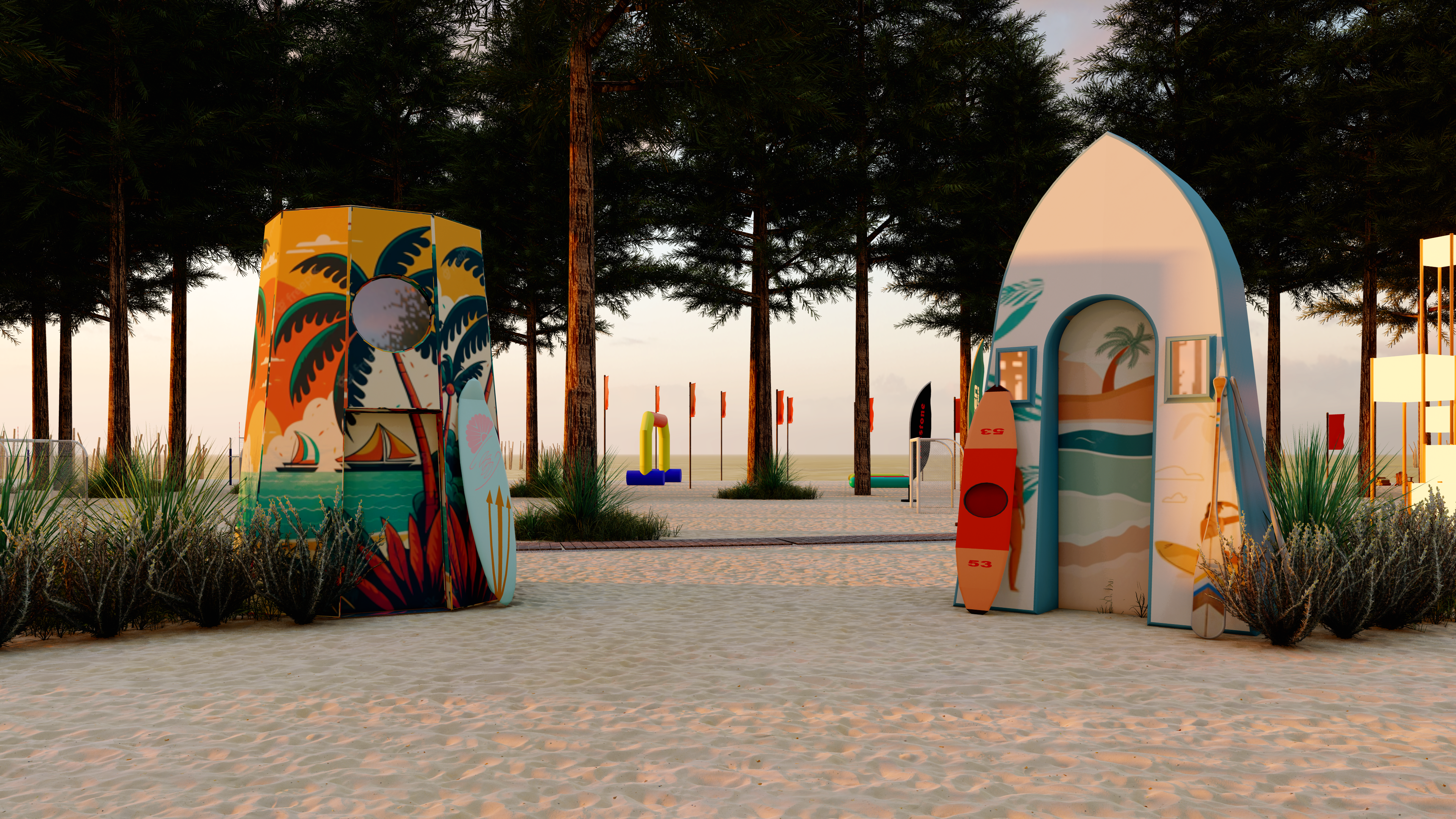 Lata Sunset 海滨游乐场-6