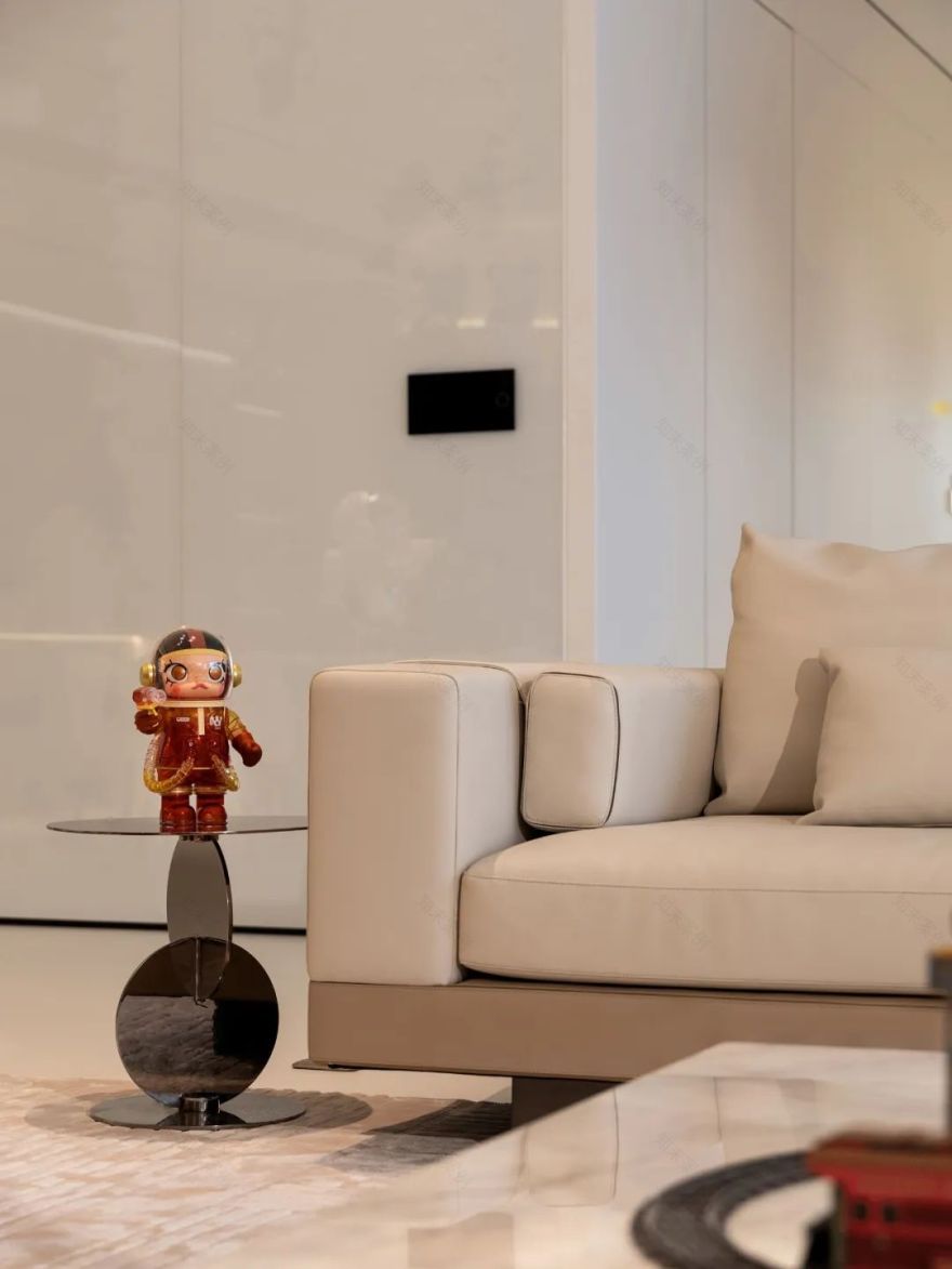 白色潮玩空间 · 光谱之家丨CQ Home-46