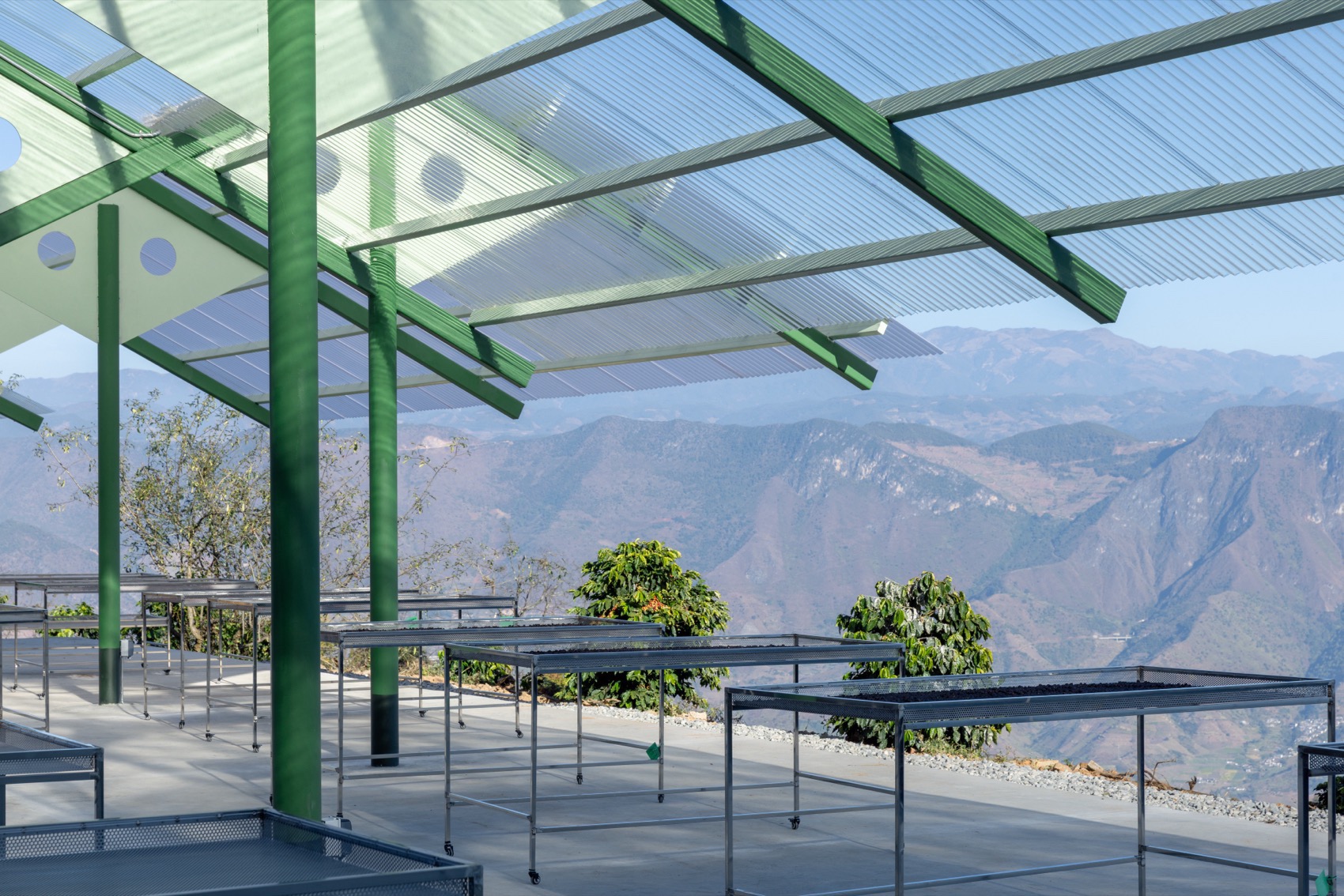 云南保山田田庄园咖啡晒场丨中国保山丨边缘计划建筑工作室-44