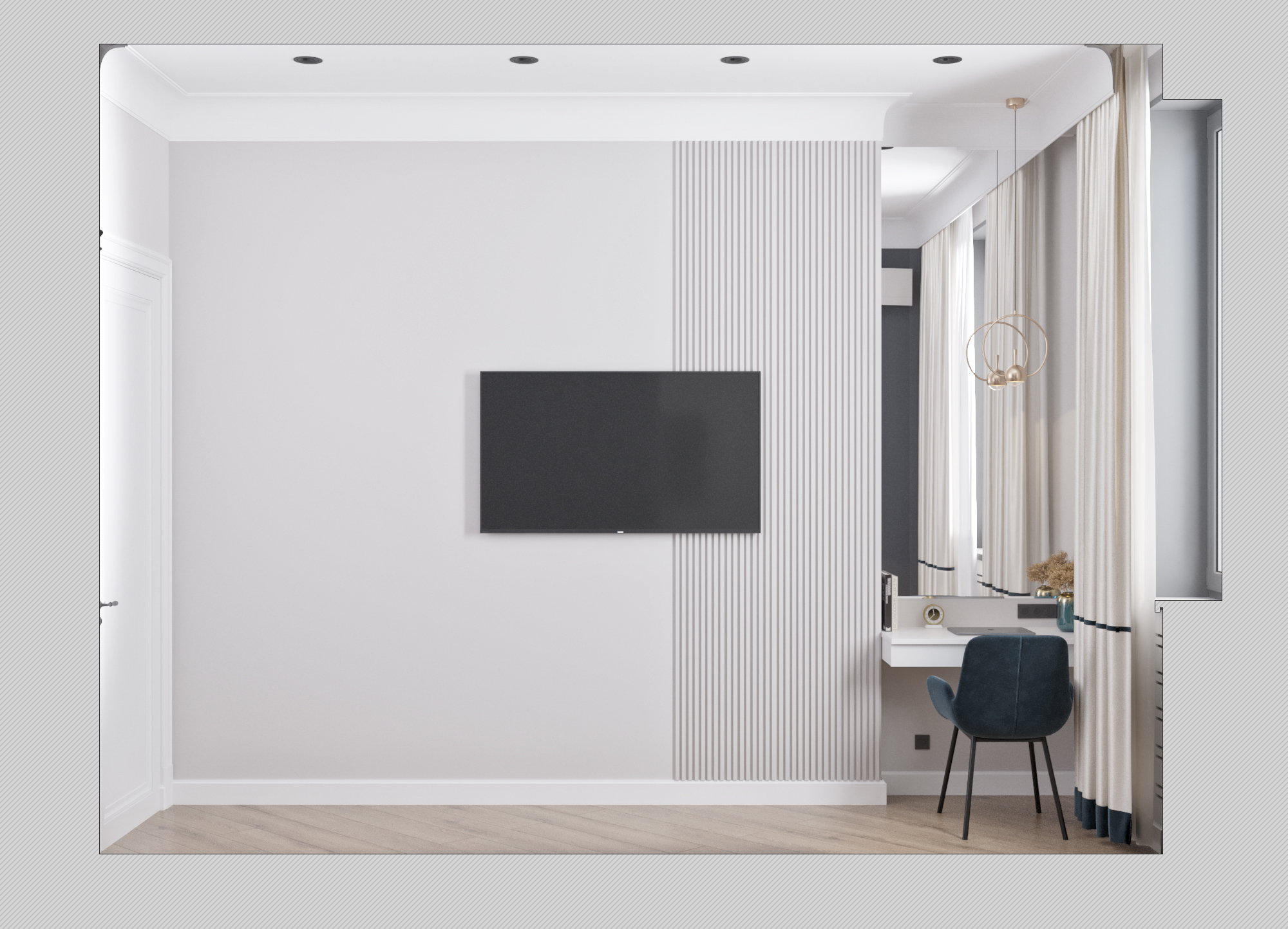 DESIGN APARTMENT 64m2. Garden's Residence.Tashkent City-24