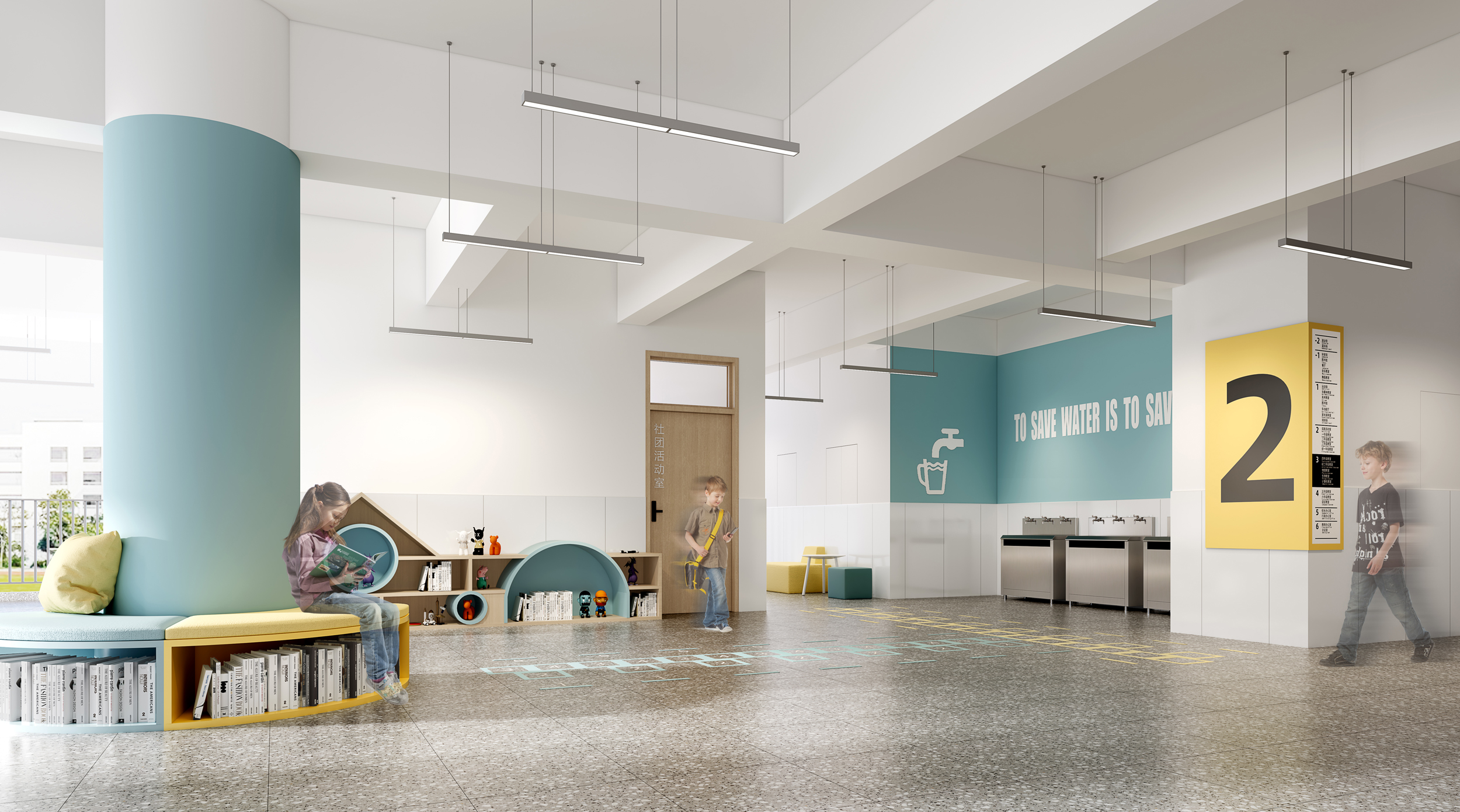 广州沙步复配学校室内方案丨中国广州-32