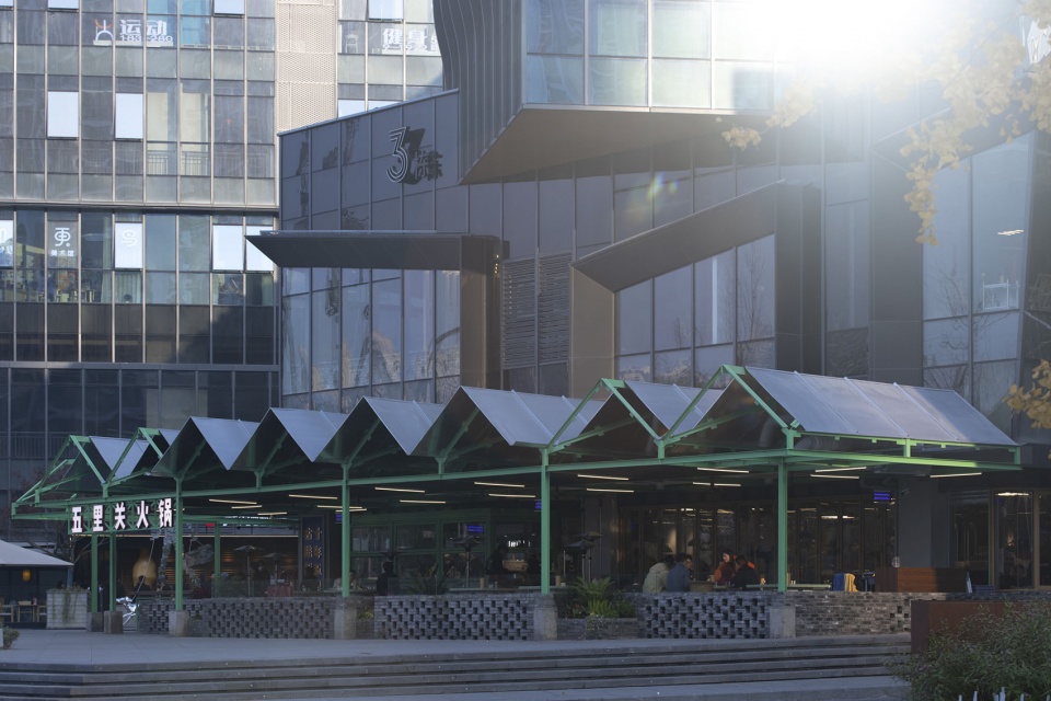 街边的绿色伞棚 · 五里关麓坊店 · 凡筑ArchFAN丨中国成都丨凡筑ArchFAN（成都凡筑建筑设计事务所有限公司）-20