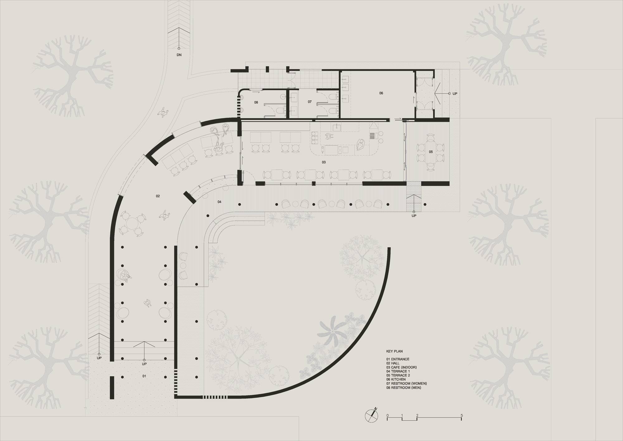 小花园里的玛达咖啡馆丨泰国清莱丨BodinChapa Architects-18