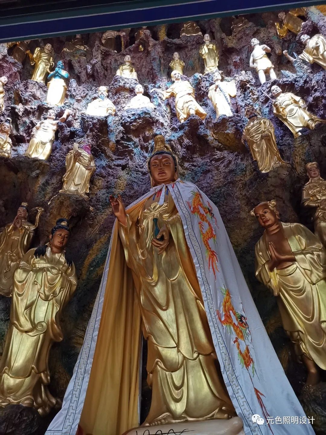 佛 · 光 | 道吾山护国兴华禅寺灯光改造-63