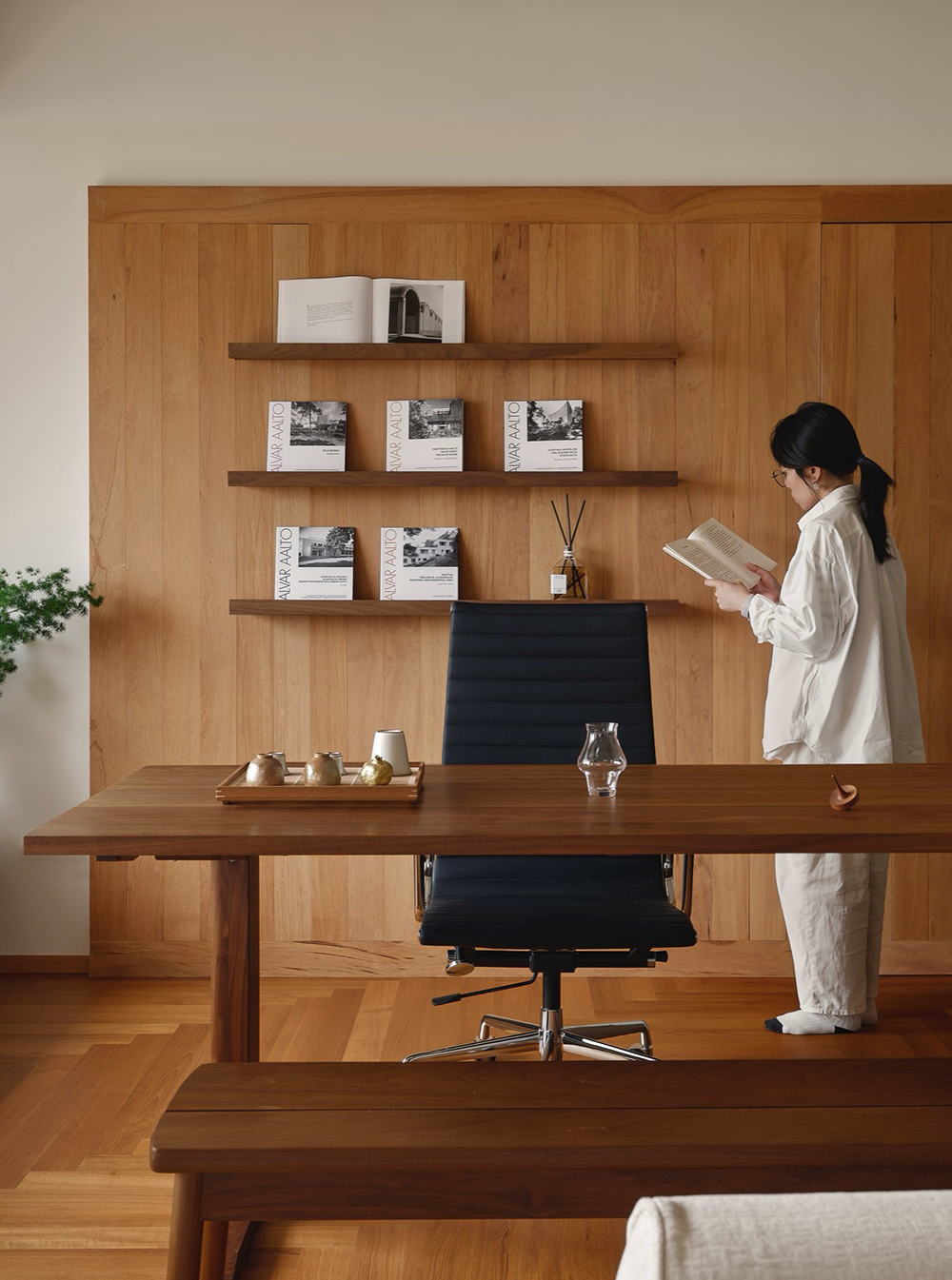 私宅设计|原木为骨·松弛成家-24