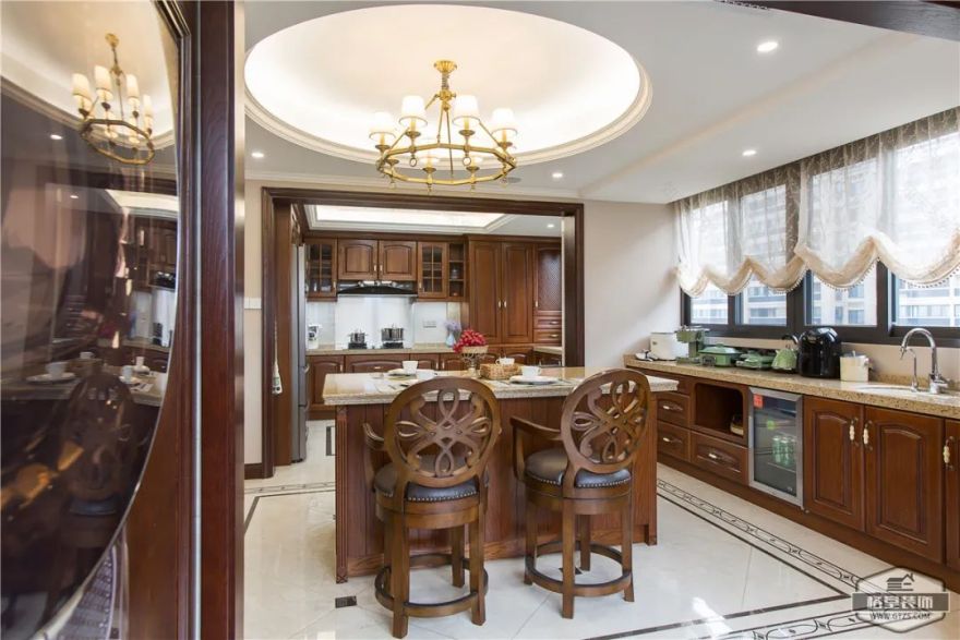 美式风情演绎,打造休闲浪漫生活空间丨格堂装饰-15