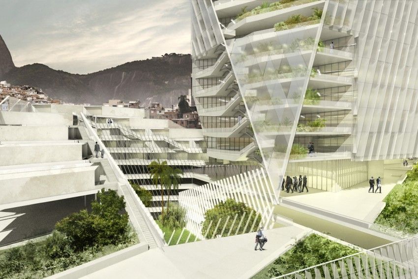 巴西里约热内卢公私合营癌症中心设计-5