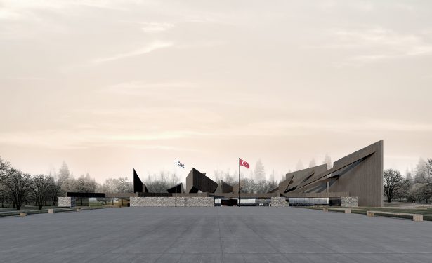韩国战争纪念区域及游客中心建筑项目竞赛提案丨monoroom | Architects-12