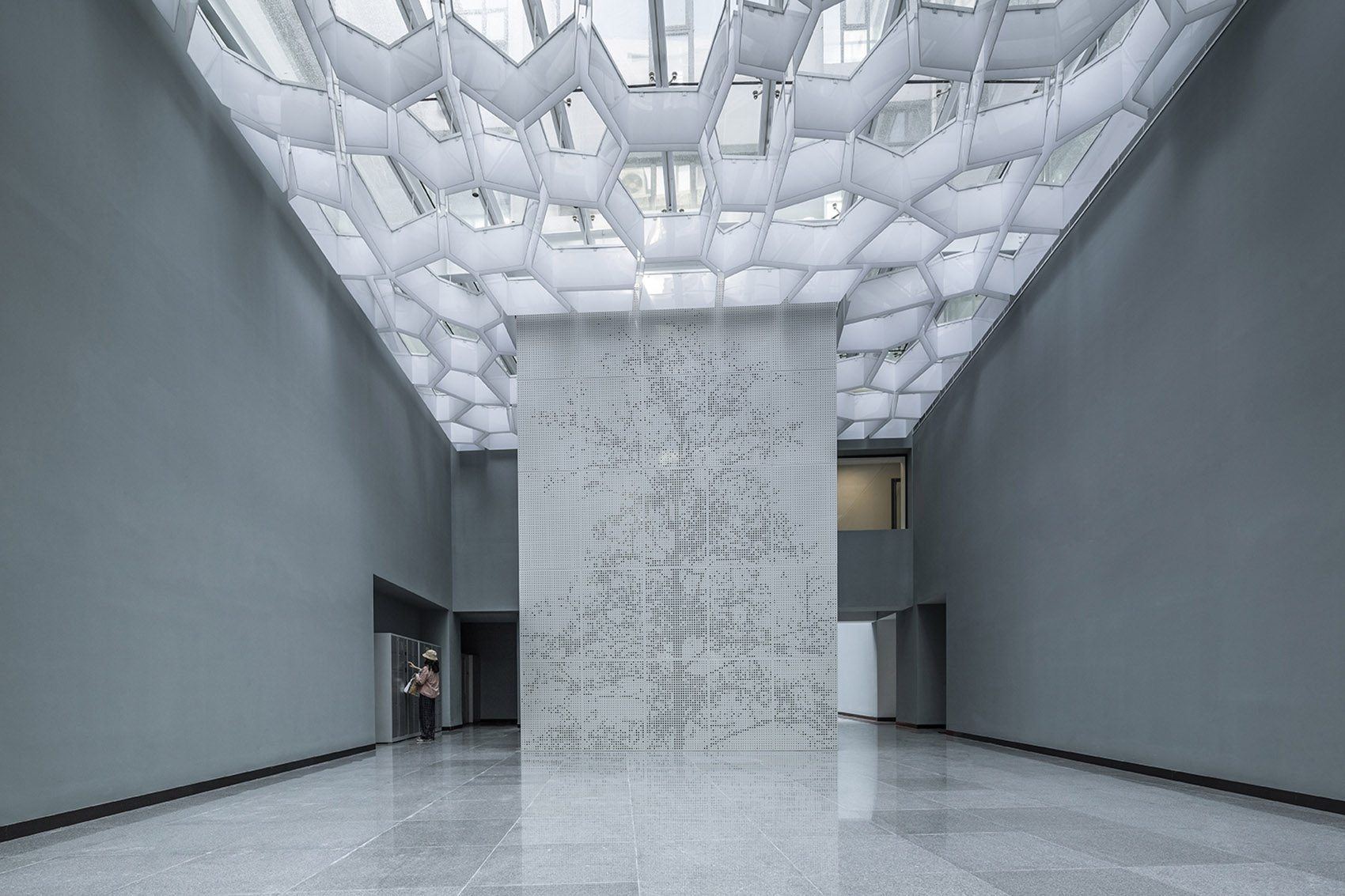 廊坊中央美术学院燕郊校区图书馆改造丨中国河北丨三文建筑,何崴工作室-39