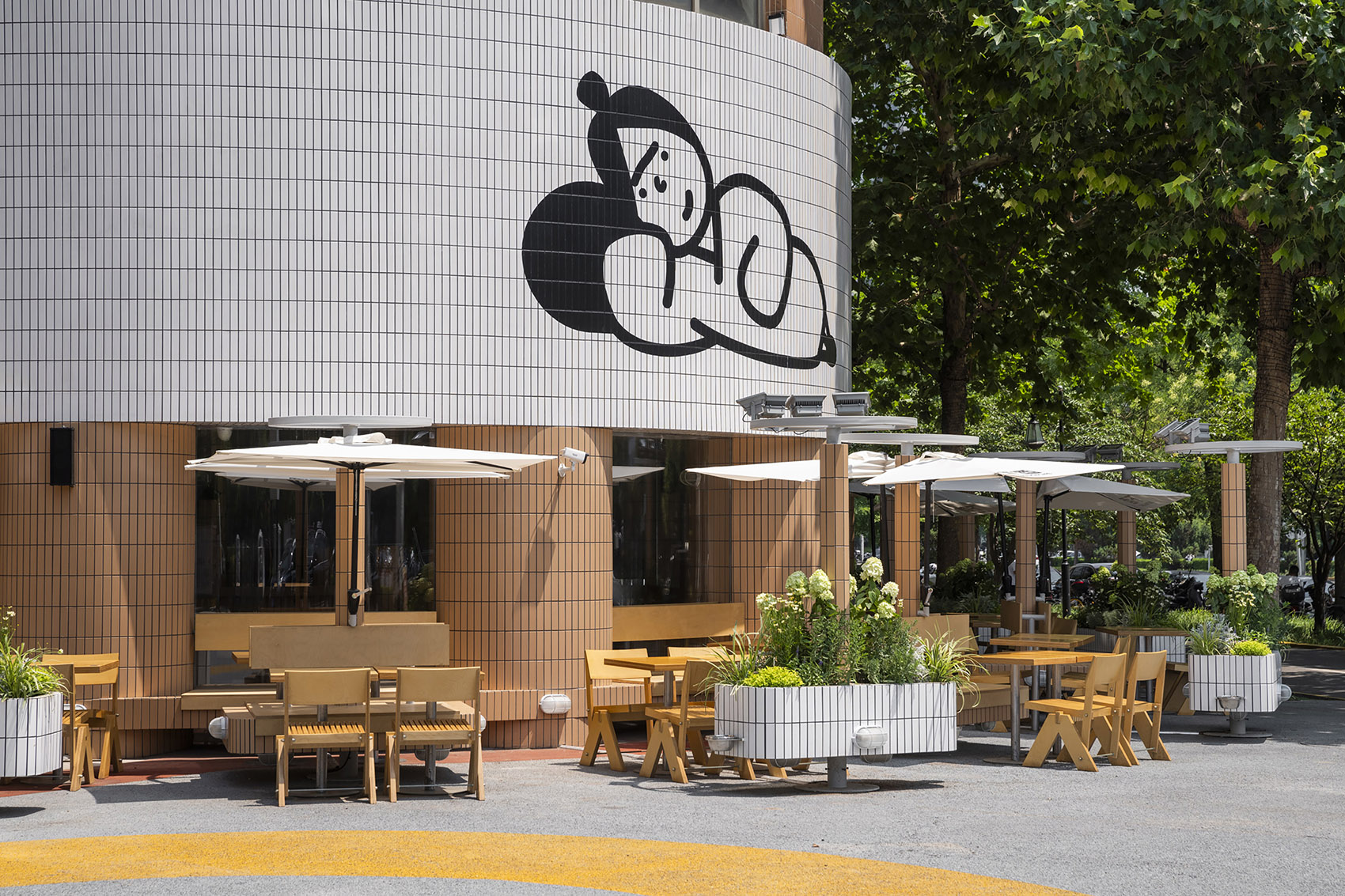 下酒·烧烤小酒馆(望京店)丨中国北京丨空间站建筑师事务所-13