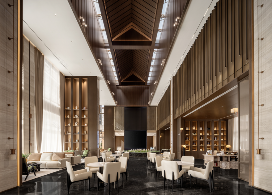 驻马店汇鑫置地青云锦绣售楼处丨中国驻马店丨太谷形上-42