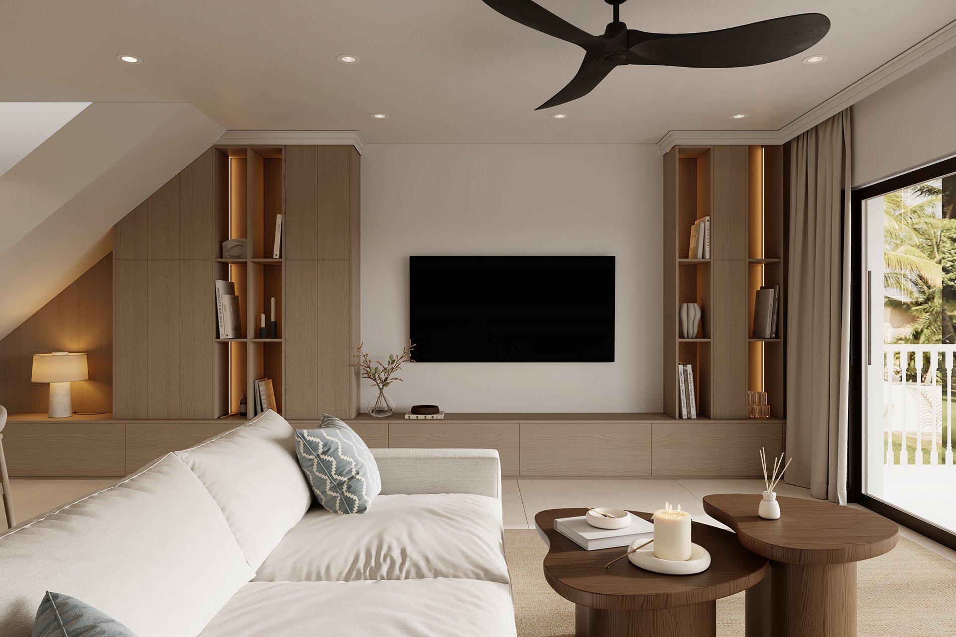 American classic 开放式餐厅-6