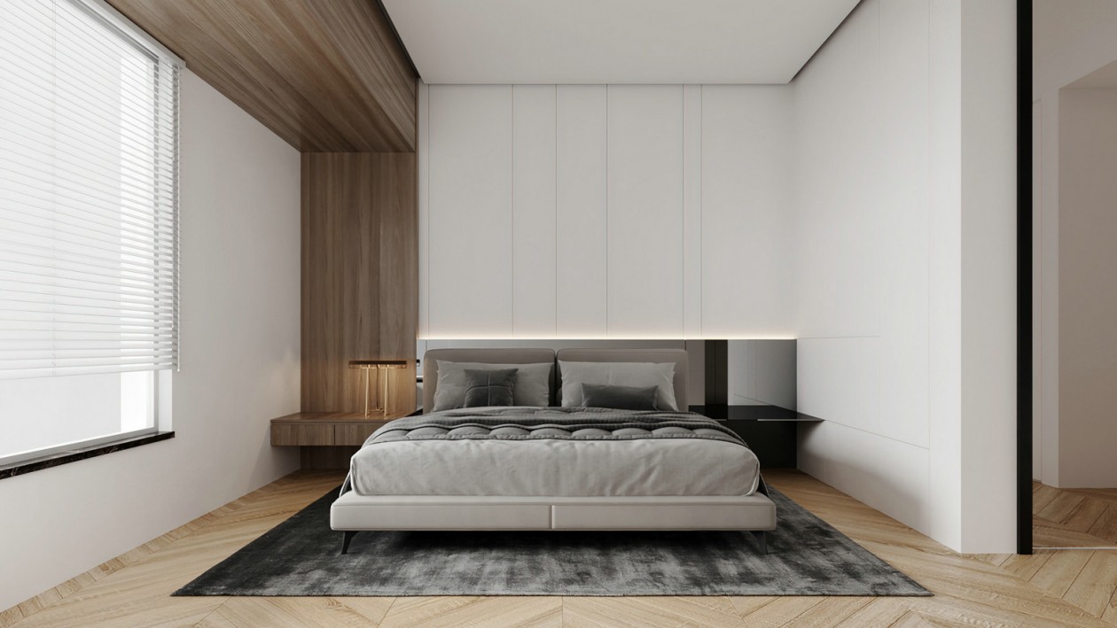 高级色系黑白灰空间搭配 超有气质-13