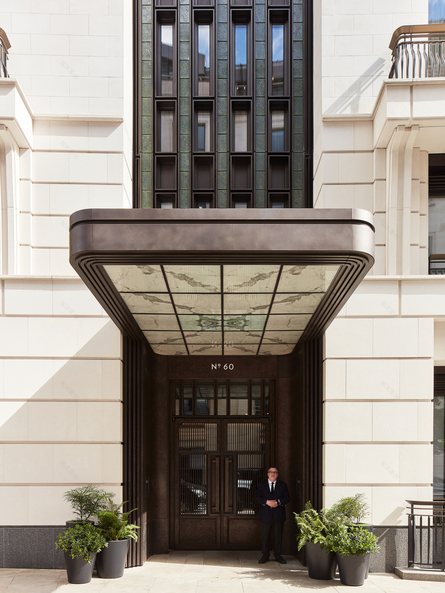 Curzon 60 室内设计系列公寓丨英国伦敦丨伦敦设计工作室 Tatjana von Stein-17