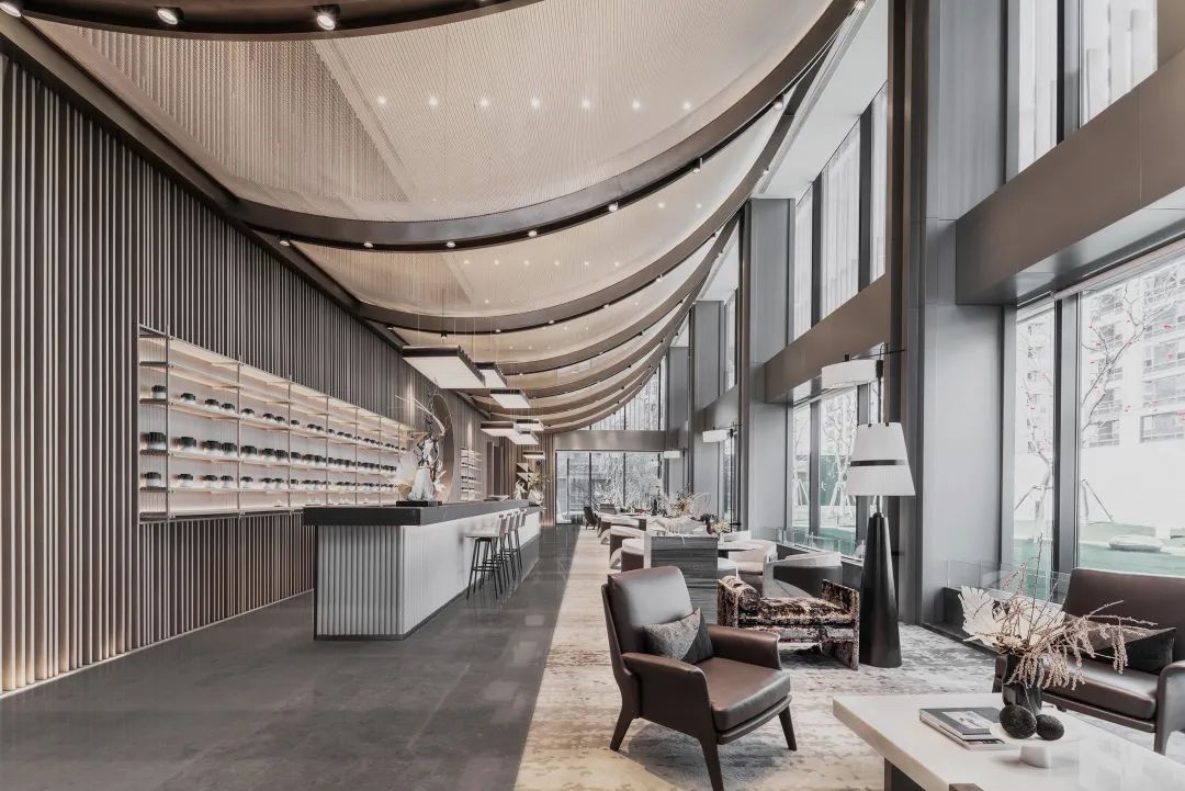 苏州万科·江上雅苑售楼处 | 东方雅奢美学典范-24