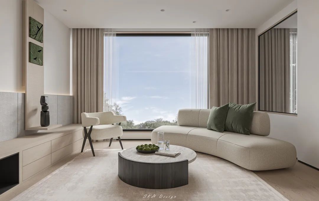栖园星河时光丨观享际SKH室内设计-89
