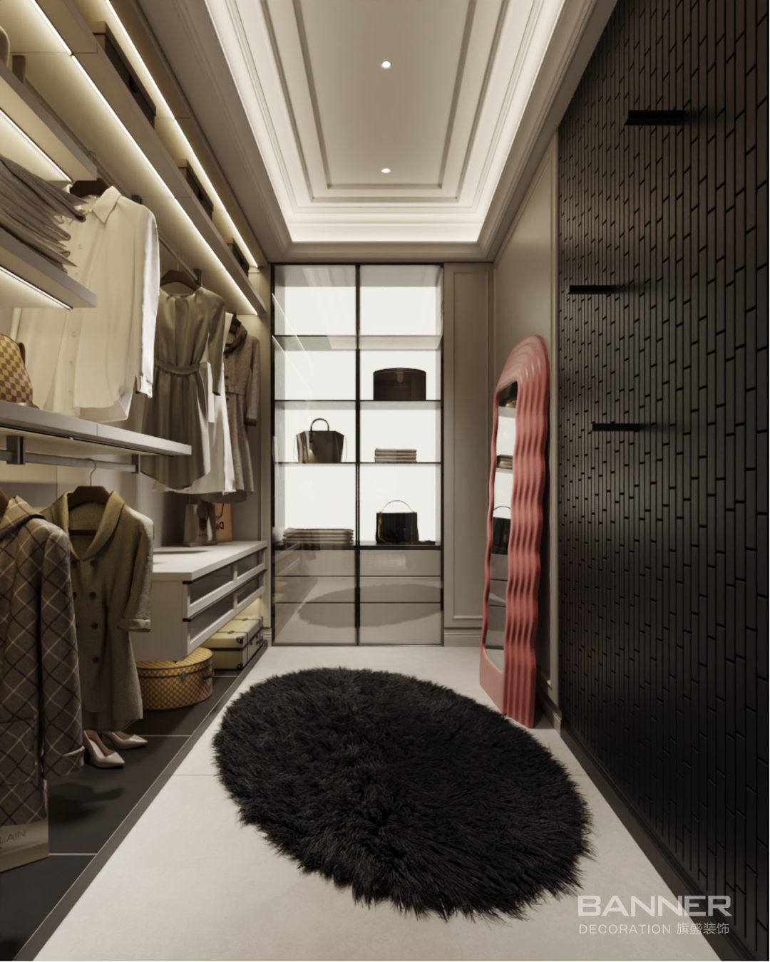 王海东300㎡法式现代:黑白之间 自有诗意丨中国西安-39