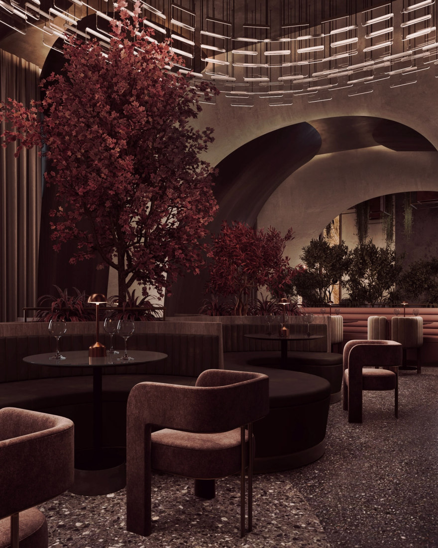 米兰多莫寿司店丨室内设计师Ashley Gadeova,Naos建筑公司-33