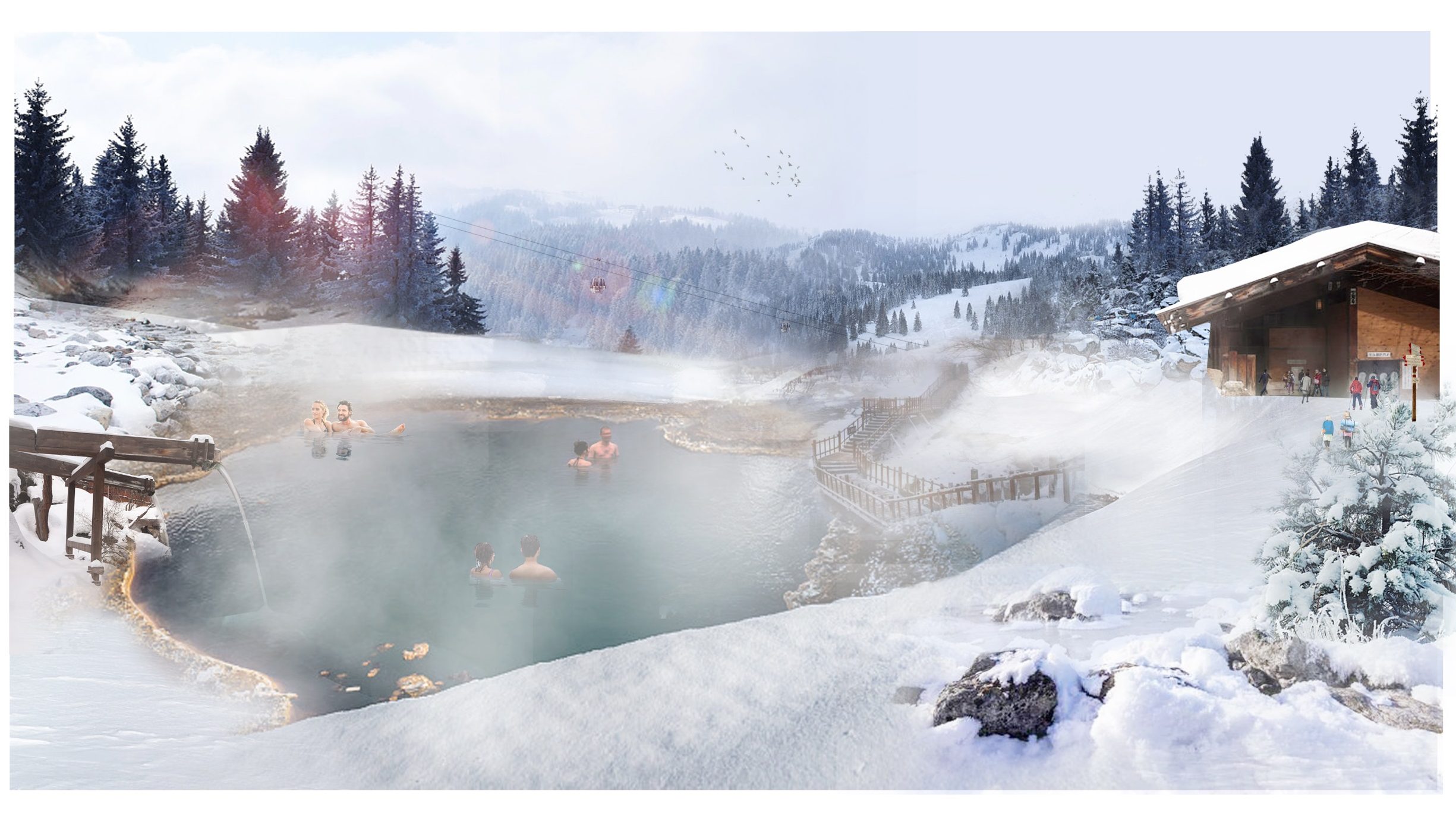 承德四季度假国际滑雪小镇景观总规划设计丨中国河北-72