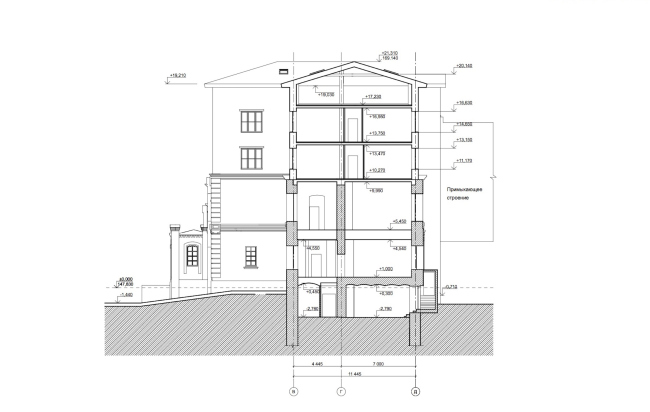 莫斯科第二博耶夫斯卡娅街办公楼砖石重建项目丨俄罗斯莫斯科丨建筑工作室“АМЛ”（Н. Лызлов等）-74