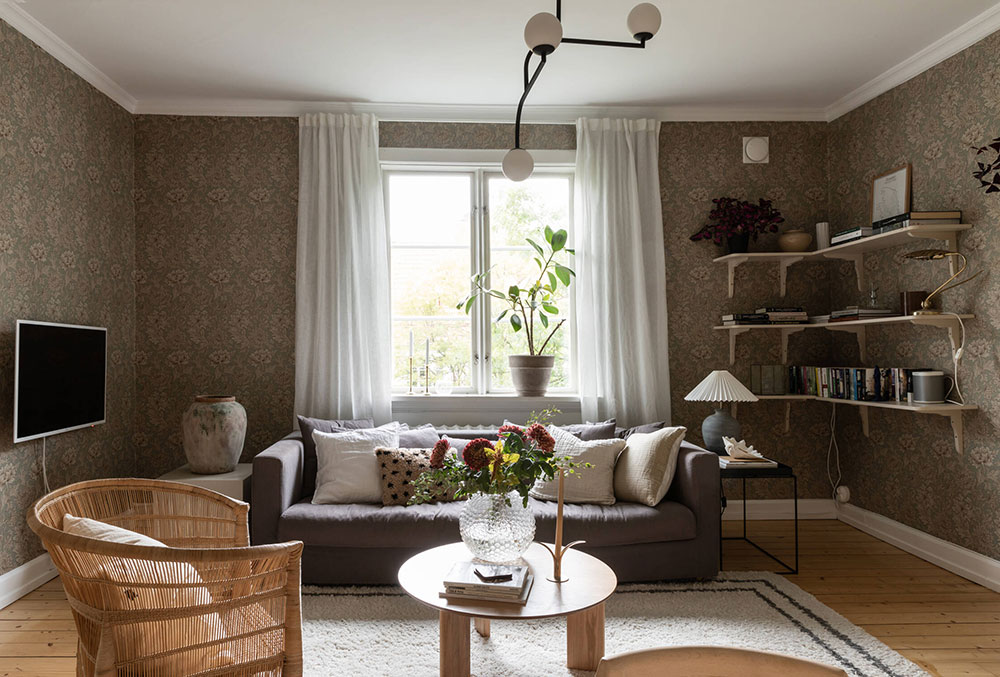 瑞典郊区温馨乡村风格公寓-3